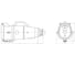 Розетка кабельная INPIN 400A/380-690V/3P+N+E/IP67 CA75106 5