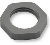 Крепеж для гофрированных труб Weyer GMK-P11DG-k100 контргайка, цвет темно-серый, внутр. PG11, комплект-100 шт. WE4603700-100