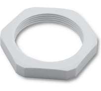 Крепеж для гофрированных труб Weyer GMK-P42G-k10 контргайка, цвет серый, внутр. PG42, комплект-10 шт. WE4603300-10