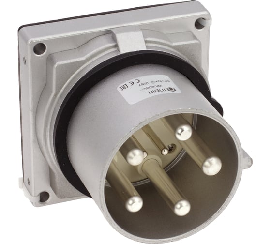 Вилка встраиваемая INPIN 200A/380-690V/3P+N+E/IP67 CA752061