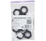 Крепеж для гофрированных труб Weyer GMK-M16B-k10 контргайка, цвет черный, внутр. M16х1.5, комплект-10 шт. WE4601800-10 1