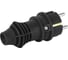Вилка ЭРА VX13-B-IP44 каучуковая c заземлением 16А IP44 прямая черная Б0069321 3