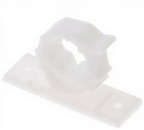 Зажим-защелка Росдюбель для проводов D15 мм 50шт арт. 15-0260