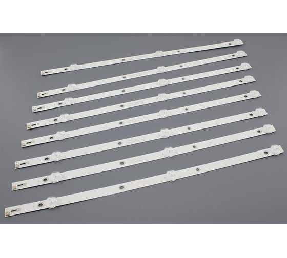 Светодиодная подсветка TV Amperin 43 K430WDC1 A3 Philips 43PFS4012/12, 43PFS4062/60, AOC LE43M3570 (8шт) 92467