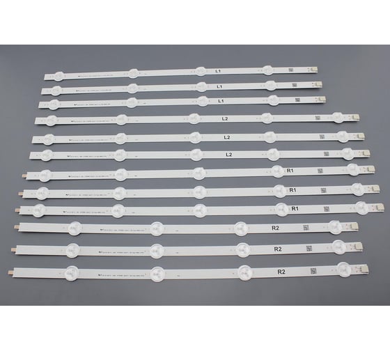 Светодиодная подсветка TV Amperin 47 для TV LG 47LA615V, 47LA620V, 47LN540V, 47LA621V (комплект 12шт) 92480