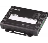 Удлинитель ATEN extender receiver, HDMI+AUDIO+USB+RS232+IR+ETHERNET, 300 м., 2xОптич.волокно многомод.850нм, HDMI+5 клемм+USB A+3 клеммы VE883RK1-AT-G