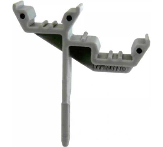 Держатель маркировки UPUN UJ5 5-2 для шильдиков UZB5, цвет: серый, 100 шт erp859384-1