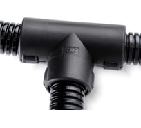 Фитинг пластиковый Weyer SVT-211613B разветвитель складной тройник, полиамид, цвет черный, гофра диаметром 21x16x13 мм, IP40, -30C-+100C WE3801800