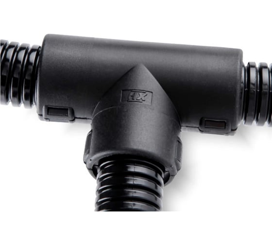 Фитинг пластиковый Weyer SVT-211613B разветвитель складной тройник, полиамид, цвет черный, гофра диаметром 21x16x13 мм, IP40, -30C-+100C WE3801800