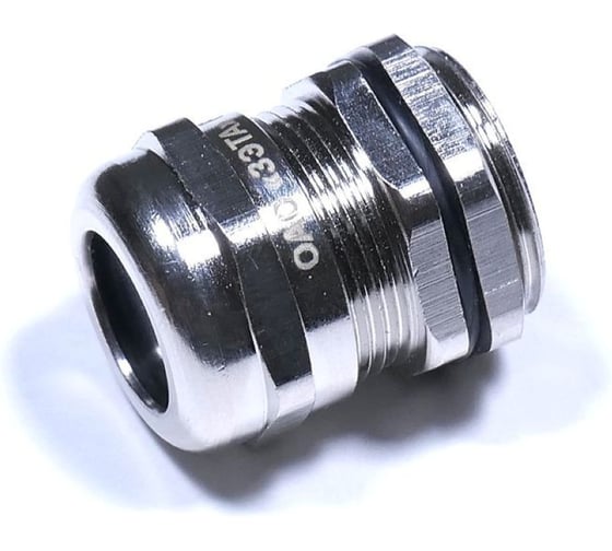 Кабельный ввод ГОФРОМАТИК PG 16 латунный УТ1,5 IP66/67/68 (d кабеля 10-14 мм) (100 шт в упак) zeta30148