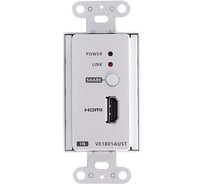 Удлинитель ATEN HDMI HDBaseT-Lite Настенный передатчик с монтажной панелью US (4K 40м /1080p 70м) VE1801AUST-AT-G