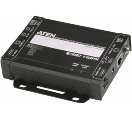 Передатчик ATEN HDMI HDBaseT, Dual Output (4K 100м / 1080p 150м) VE814AT-ATA-G