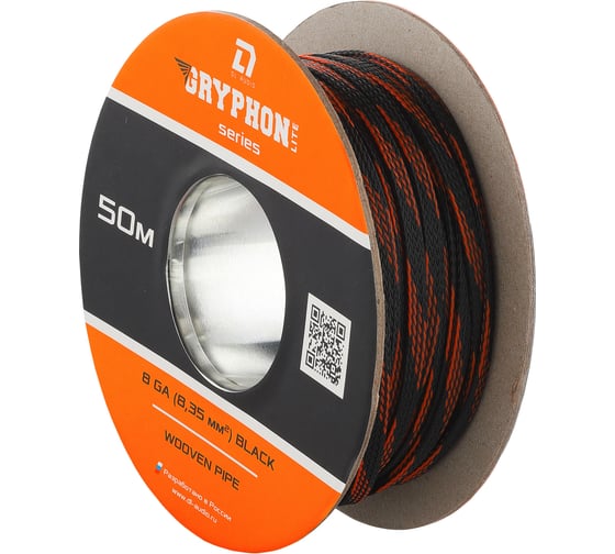 Оплетка DL AUDIO Gryphon Lite WP 8 Ga Black