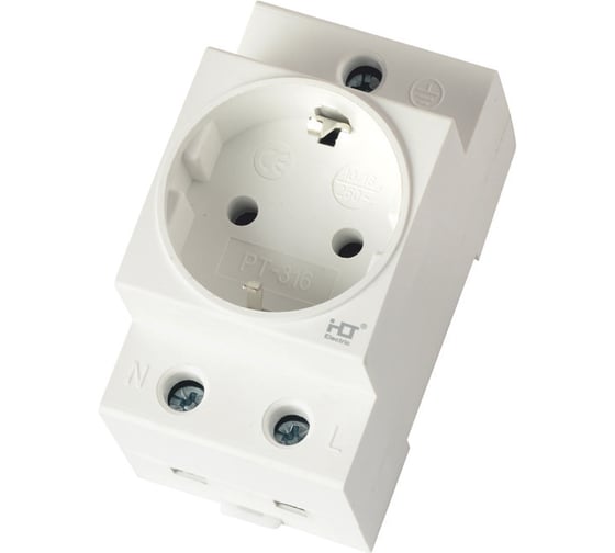 Розетка на дин-рейку HLT РД-316 16A IP20 083-13-001