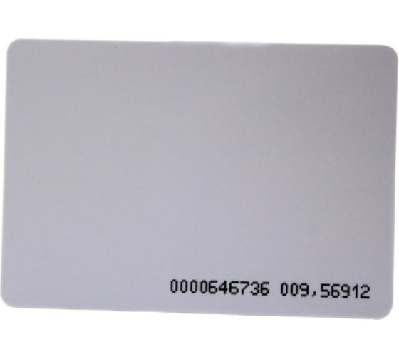 Карта RFID IC ZKTEco метки Card/ECO 00-00011193