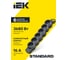 Колодка для удлинителя IEK STANDARD К06 6 мест черный 695045 2