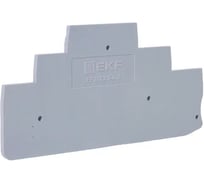 Заглушка EKF для пружинной трехуровневой 2.5 Push-in серая EP-PIT-2,5-6-3