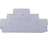 Заглушка EKF для тройной ST-2.5 серая sak-st-2,5-6-3 2