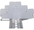 Заглушка EKF для тройной ST-2.5 серая sak-st-2,5-6-3 9