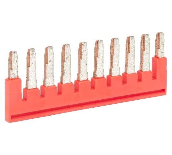 Перемычка втычная EKF для ST/Push-in 4 10PIN (10 шт.) plc-per-st-10PIN-4