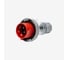 Вилка кабельная прозрачная Voltz 32A, 380-415 В, 3P+N+E, quick connect, IP67 PC256Q67 1