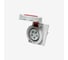 Розетка встраиваемая наклонная Voltz 32 A, 380-415 В, 3P+N+E, quick connect, IP67 SA256Q67 1