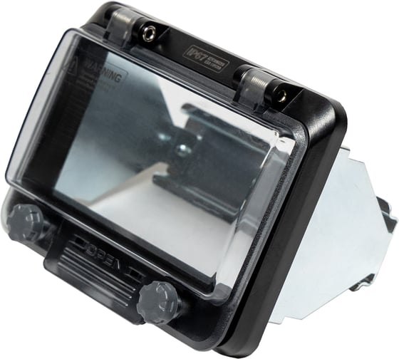 Окно Voltz 6 модулей черное тип 2, IP67 0406B-кмп