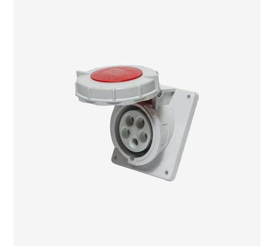 Розетка встраиваемая наклонная Voltz 16 A, 380-415 В, 3P+N+E, quick connect, IP67 SA156Q67