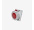 Розетка встраиваемая наклонная Voltz 16 A, 380-415 В, 3P+N+E, quick connect, IP67 SA156Q67 2