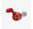 Розетка кабельная Voltz прозрачная 32 A, 380-415 В, 3P+E, quick connect, IP44 SC246Q44 1
