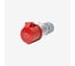 Розетка кабельная Voltz прозрачная 32 A, 380-415 В, 3P+E, quick connect, IP44 SC246Q44 2