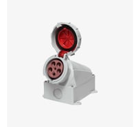 Розетка накладная Voltz 63 А, 380-415 В, 3P+N+E, quick connect, IP67 SW356S67