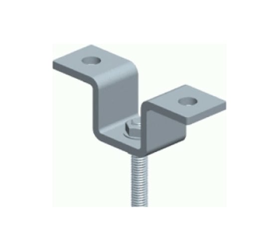 Потолочная скоба LANMASTER для алюминиевого лестничного лотка LAN-LTA-U
