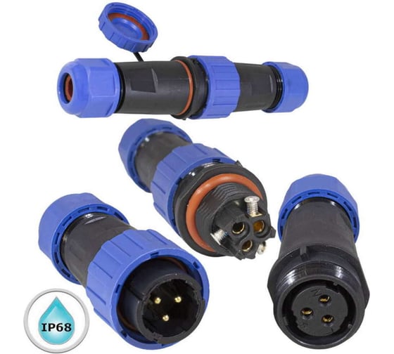 Герметичный разъем RUICHI SP16-3P 123216