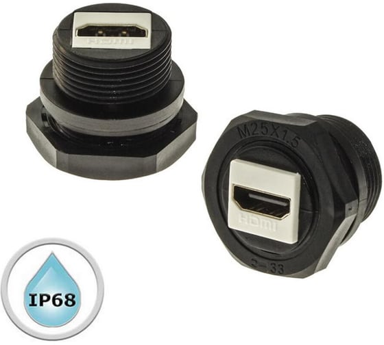 Герметичный разъем RUICHI M25HDMIZ0-2.0 107876