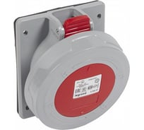 Встраиваемая розетка Legrand без блокировки, P17 Tempra Pro - IP 66/67 - 32 А 555491