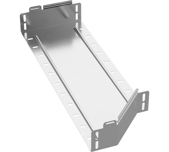 Переходник левый Промрукав Стандарт INOX (AISI 304) 600х500х80 (0,8 мм) PR16.4294