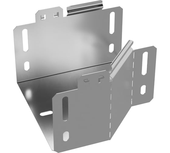 Переходник левый Промрукав Стандарт INOX (AISI 304) 150х100х100 (0,7 мм) PR16.4247