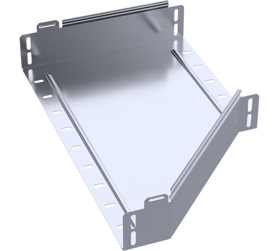 Переходник левый Промрукав Стандарт INOX (AISI 316) 500х300х80 (0,8 мм) PR16.5562