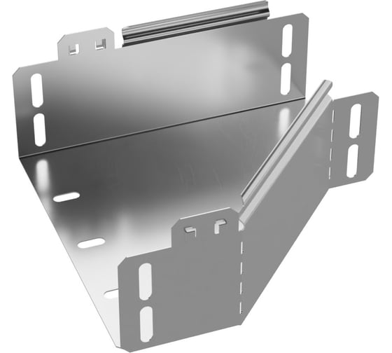 Переходник левый Промрукав Стандарт INOX (AISI 304) 200х100х80 (0,7 мм) PR16.4252