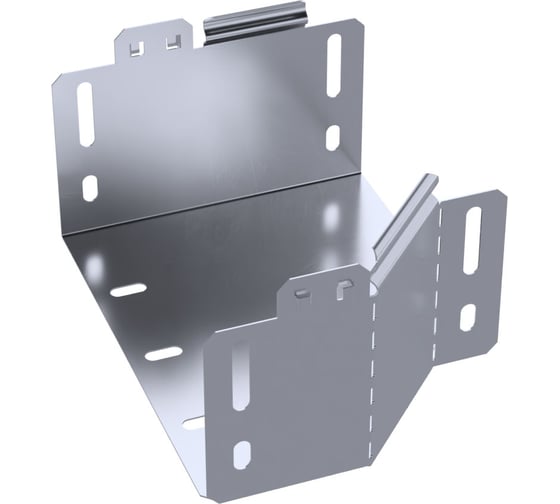 Переходник левый Промрукав Стандарт INOX (AISI 316) 200х150х100 (0,7 мм) PR16.5533