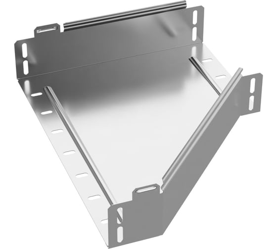 Переходник левый Промрукав Стандарт INOX (AISI 304) 400х200х80 (0,8 мм) PR16.4270