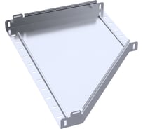 Переходник левый Промрукав Стандарт INOX (AISI 316) 600х300х50 (0,8 мм) PR16.5567