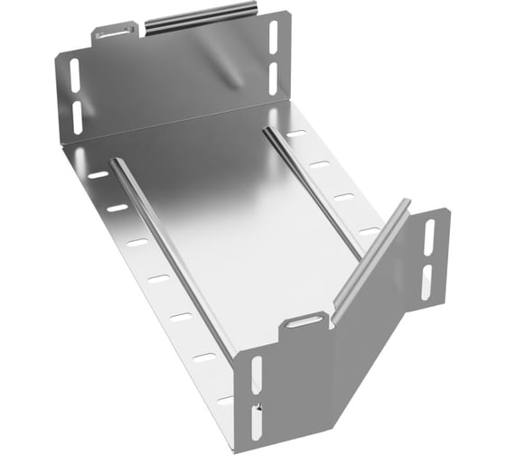 Переходник левый Промрукав Стандарт INOX (AISI 304) 400х300х100 (0,8 мм) PR16.4271