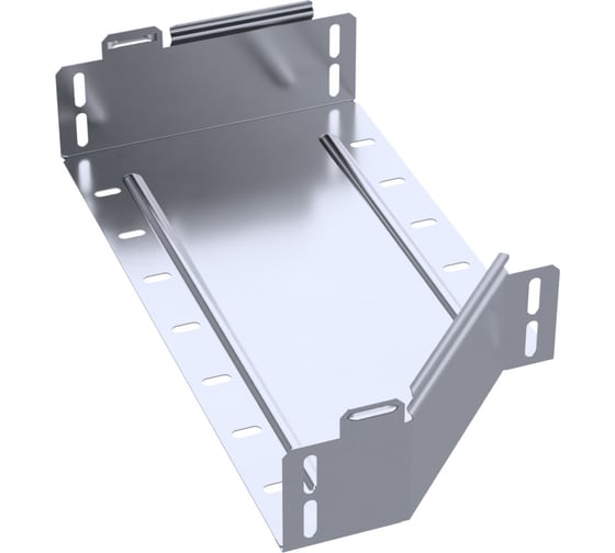 Переходник левый Промрукав Стандарт INOX (AISI 316) 400х300х80 (0,8 мм) PR16.5553