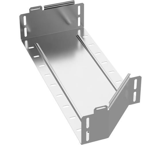 Переходник левый Промрукав Стандарт INOX (AISI 304) 500х400х100 (0,8 мм) PR16.4283