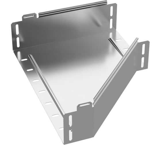 Переходник левый Промрукав Стандарт INOX (AISI 304) 400х200х100 (0,8 мм) PR16.4268