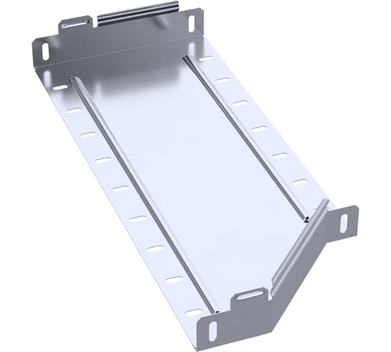 Переходник левый Промрукав Стандарт INOX (AISI 316) 500х400х50 (0,8 мм) PR16.5564