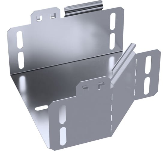Переходник левый Промрукав Стандарт INOX (AISI 316) 150х100х80 (0,7 мм) PR16.5529