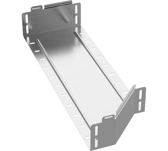 Переходник левый Промрукав Стандарт INOX (AISI 304) 600х500х100 (0,8 мм) PR16.4292